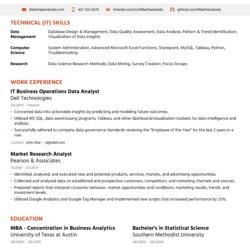 Smashing Resume Examples Guides For Any Job Analyst