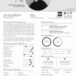 Matchless Interior Design Resume Template Free Info