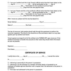 Smashing Letter To Tenant Terminate Lease From Landlord For Your Needs Termination Form