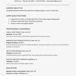 Fantastic How To Write Resume Objective For Internship