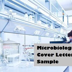 Fine Microbiologist Cover Letter Sample