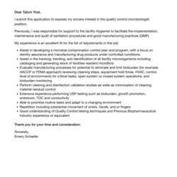 Wizard Quality Control Microbiologist Cover Letter Velvet Jobs Template