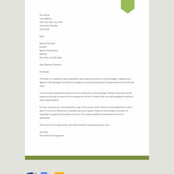 Superlative Best Medical Cover Letter Templates Google Docs Word Pages Microbiologist Template Resume