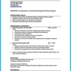 Exceptional Job Resume Examples Objective