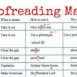 Supreme Proofreading Marks And How To Use Them Grammar Tutorial Symbols Writing Correction English Dialogue