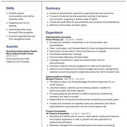 The Highest Quality Administrative Assistant Resume Sample Writing Guide