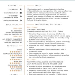 Swell Office Assistant Resume Example Writing Tips Genius Administrative Skills Examples Job Template Sample