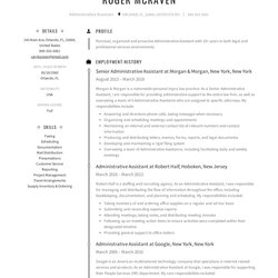 Superb Resume Samples Administrative Assistant Sample Examples Office Administration