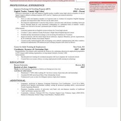 Capital Objective On Resume High School Student Example Gallery