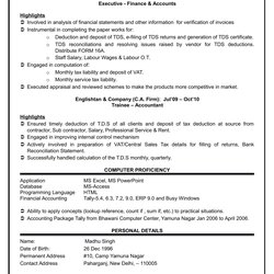 Preeminent Resume Formats Examples Download Word Files File Making Resumes