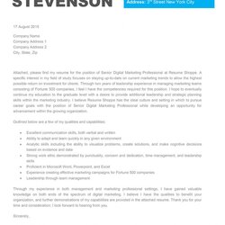 Excellent The Muse Cover Letter Template Resume Examples Creative