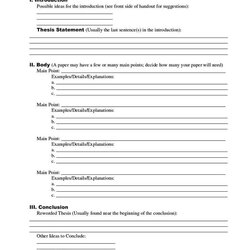 Perfect Format Essay Template Cool Free Templates