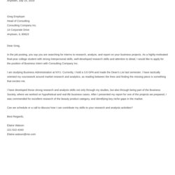 Splendid Business Cover Letter Examples Ready To Use Templates Template