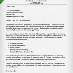 Great Internship Cover Letter Sample Resume Genius Student Template Letters Job Examples Format Application