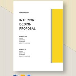 Free Sample Interior Design Proposal Templates In Ms Word Examples Template Google Docs Pages Business