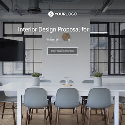 Outstanding This Free Interior Design Proposal Template Won Of Business Templates Proposals Clients Better