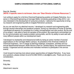 Supreme Sending Cover Letter Via Email Example Sample Write Examples Send Source Engineering