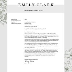 Superior Pin On Cover Letter Templates Resume Application Word Yourself