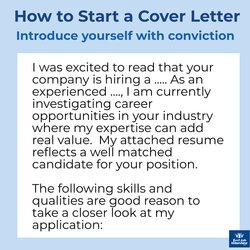 Excellent Cover Letter Intro Best Examples Of How To Begin