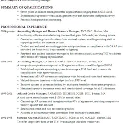 Cool Accounting Resume Objective
