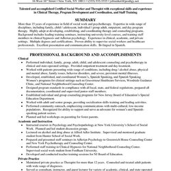 Smashing Social Work Resume Sample That You Should Know
