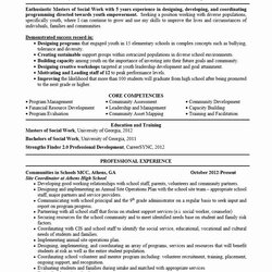 Terrific Social Worker Resume Example New Work Objective Statement Objectives Resumes