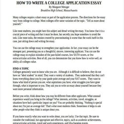 Admirable College Essay Examples Application Essays Admission