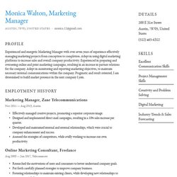 Seriously Facts About Simple Resume Sample In Word Format