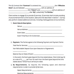 Free Simple Contract Template Agreement Bonsai Contracts