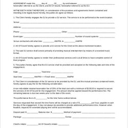 Free Simple Contract Template Agreement Bonsai Documents Example