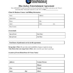 Very Good Booking Contract Templates Word Apple Pages Google Docs Template
