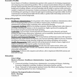 Capital Administration Resume Objective That You Should Know