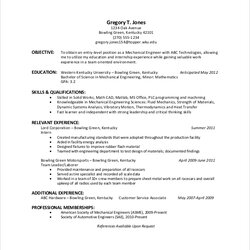 Exceptional Free Sample General Resume Objective Templates In Ms Word Level Entry For