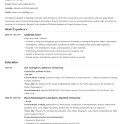 Spiffing Entry Level Resume Examples For Templates Tips Example Template