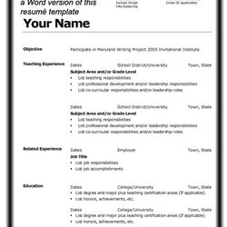 Champion Resume Microsoft Templates How To Use Example Free Template Word Format Form Letter Cover Blank
