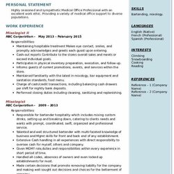 Swell Resume Samples
