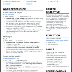 Exceptional Resume Examples For Standout Example
