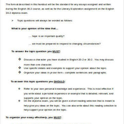 Preeminent Literary Essay Templates In Word Google Docs Apple Pages Exploration Template Sample Format