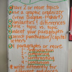 Perfect How To Write Compare And Contrast Essay Outline Grade Paragraph Seventh Essays Skill Sentence