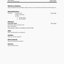 High Quality Awesome Gallery Of Resume Samples For Horticulture Jobs Basic
