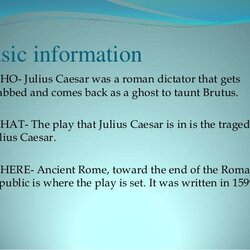 Swell Julius Caesar Sample Essay Outlines Shakespearean Character Study