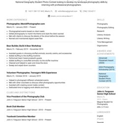 High School Student Resume Example Writing Tips For