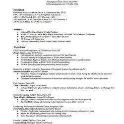 Brilliant High School Resume How To Write The Best One Multiple Templates Template