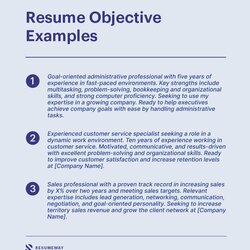 Superb Resume Objective Examples For How To Guide Writing Tips Job Expertise Manager