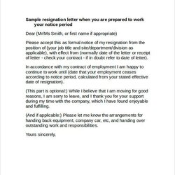 Capital Sample Resignation Letter No Notice Awesome