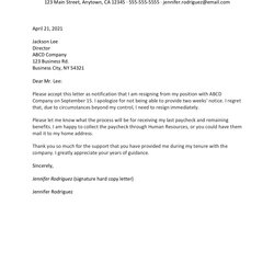 Marvelous No Notice Resignation Letter Examples And Writing Tips
