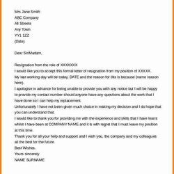 Peerless Resignation Letter No Notice Best Of With Immediate