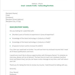 Legit Free Cover Letter Templates For Microsoft Word And Google Docs Template Job Office Resume Doc