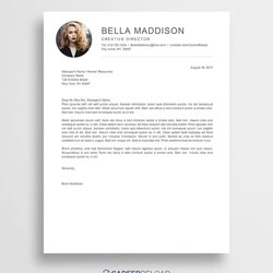 Splendid Free Cover Letter Templates For Microsoft Word Download Format Letters Caring Sharing Bella