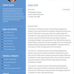 Sublime Cover Letter Template Word Professional For Microsoft Examples